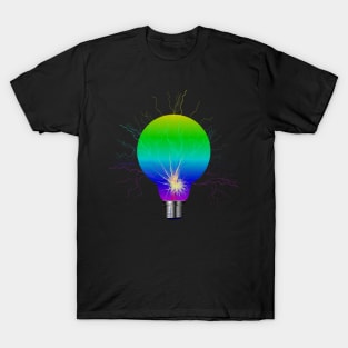 Lightbulb - Lamp - Graphic - Light T-Shirt